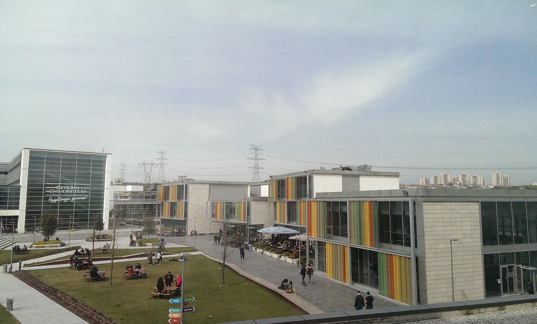 İstanbul’daki Özyeğin Üniversitesi kampüsü