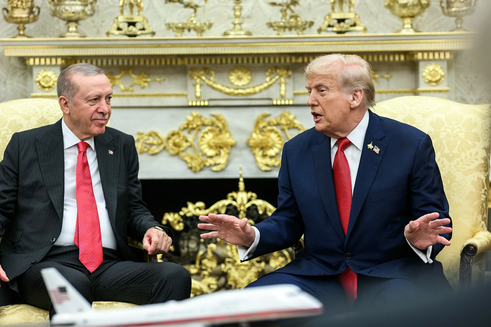 Cumhurbaşkanı Erdoğan ve ABD Başkanı Trump, Beyaz Saray’daki görüşmede (25 Eylül 2025)