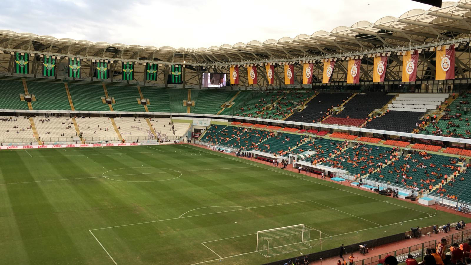 2018 Süper Kupa'da Akhisar Belediyespor-Galatasaray maçından bir kare (arşiv)