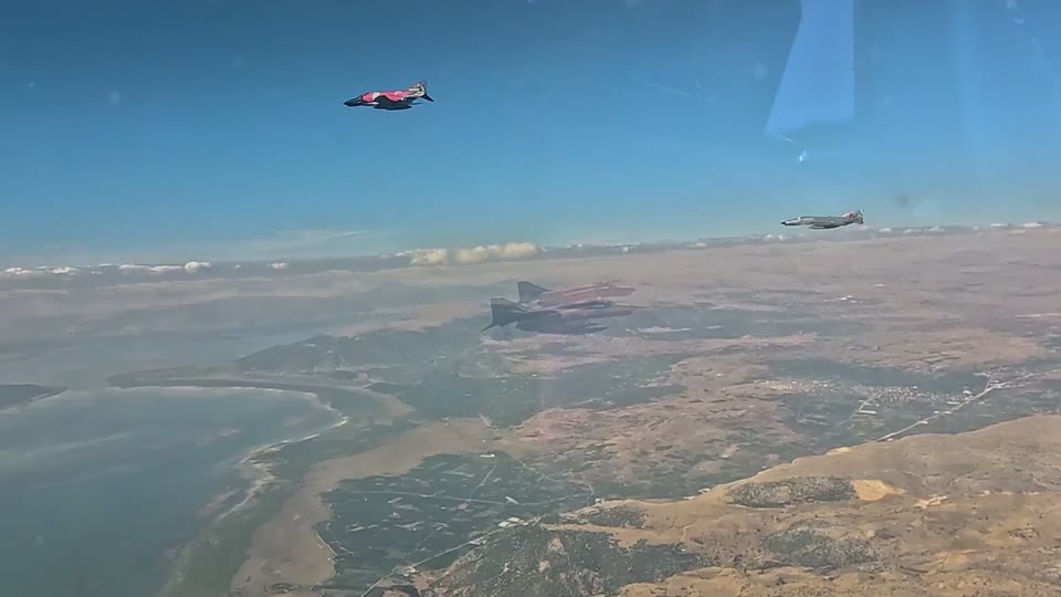 F-4E/2020 uçakları Konya semalarında