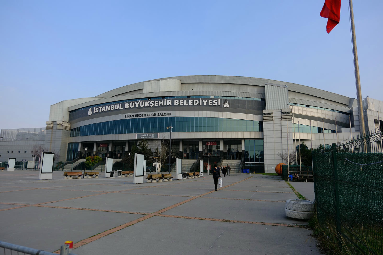 İstanbul'daki Sinan Erdem Spor Salonu (arşiv)