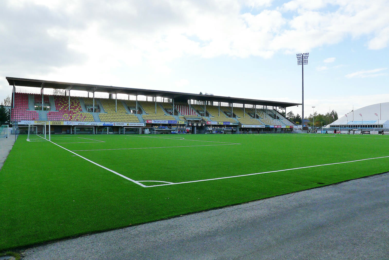 KuPS’s home ground, Savon Sanomat Areena in Kuopio (archive)