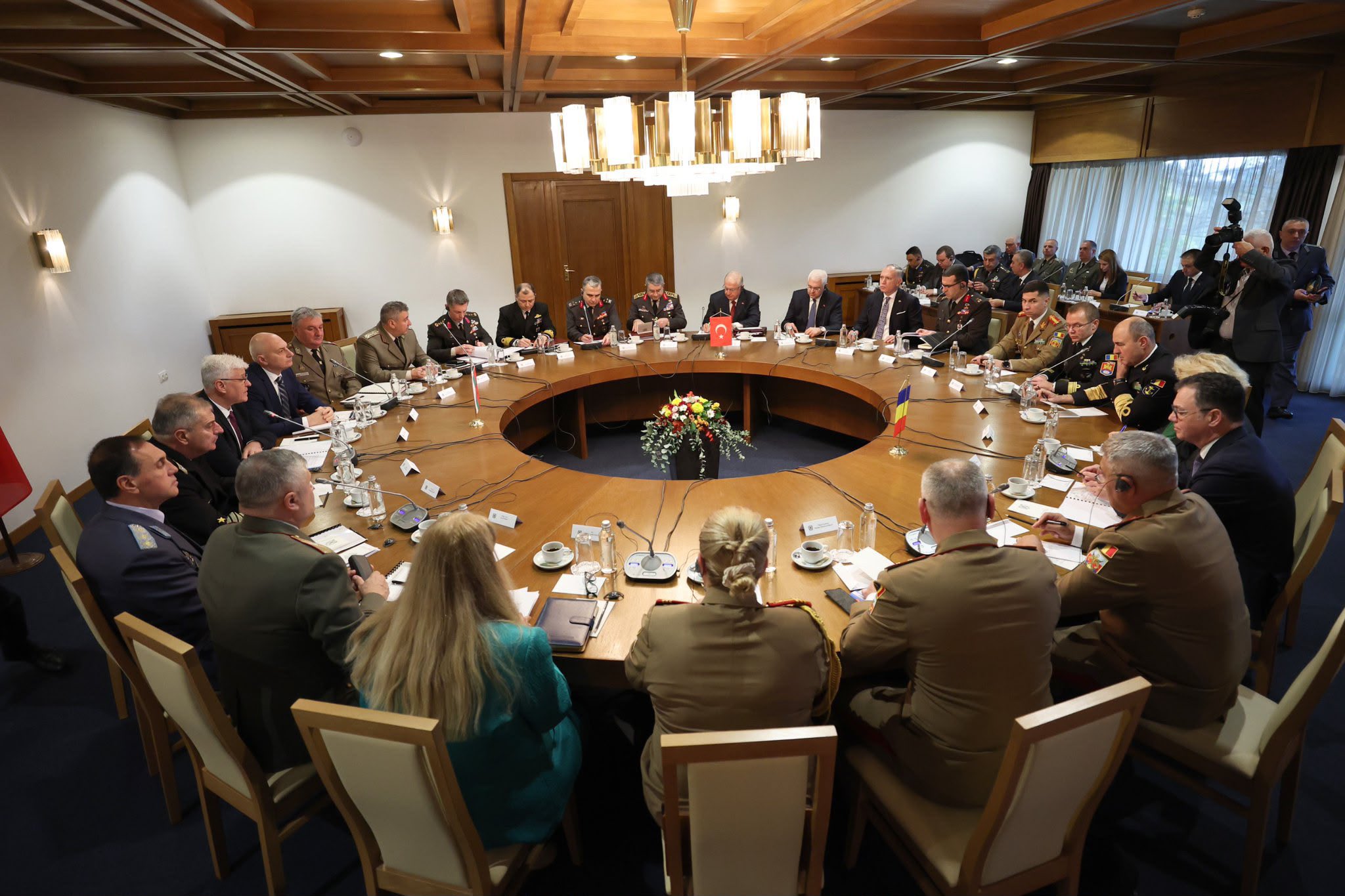 The Turkish delegation's meeting in Sofia