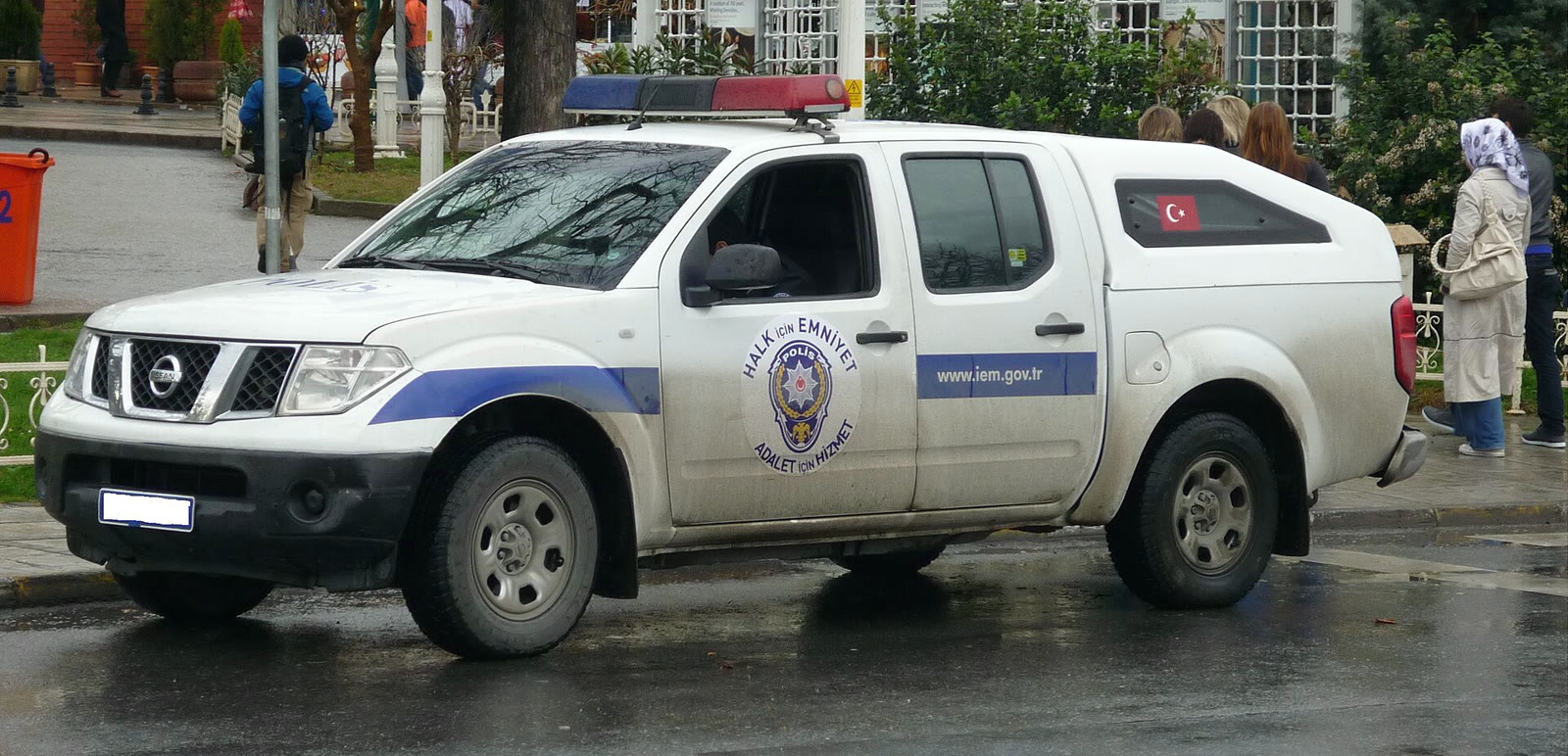 Bir polis aracı (arşiv)