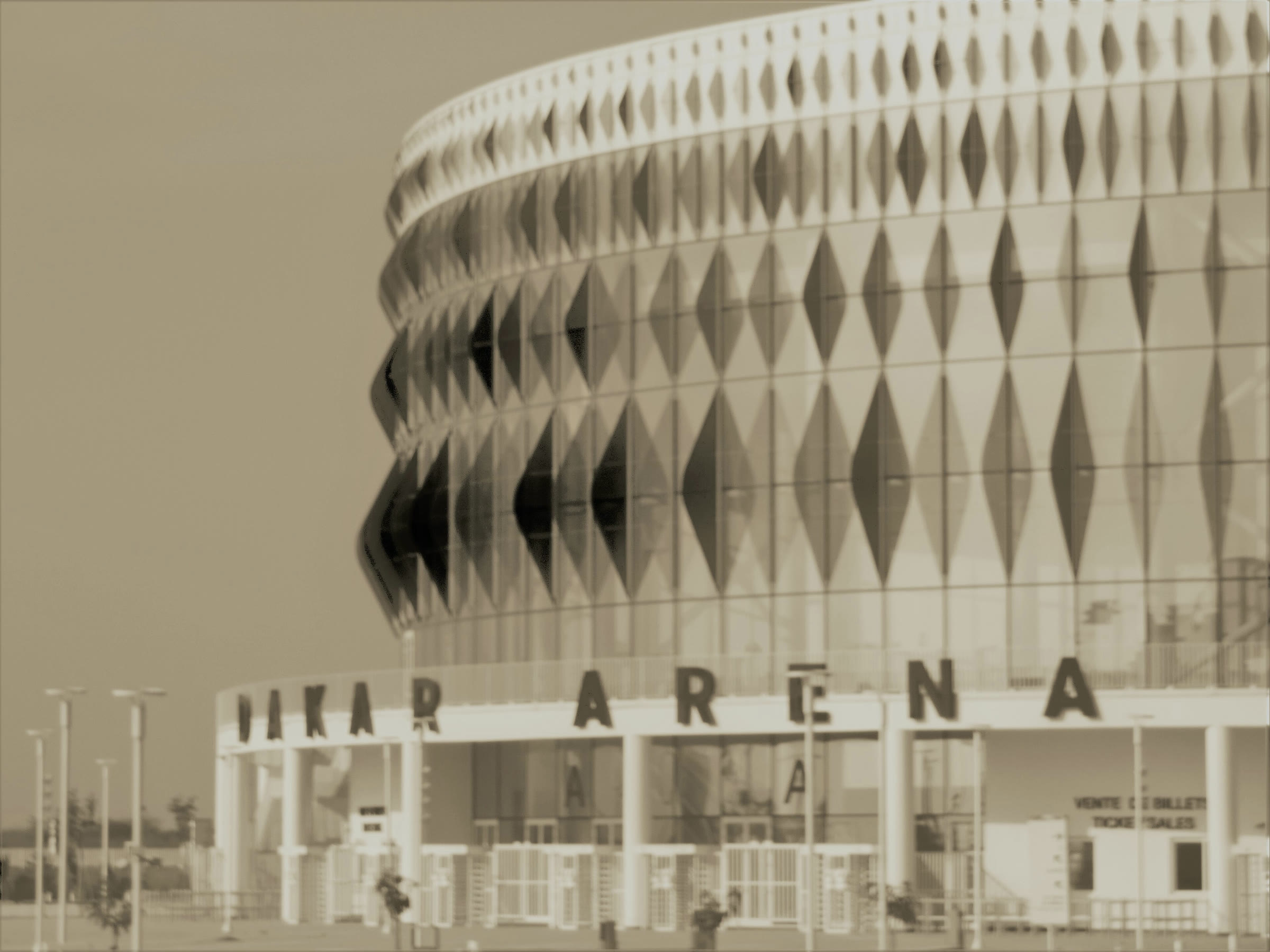 Senegal'in başkentindeki Dakar Arena (arşiv)