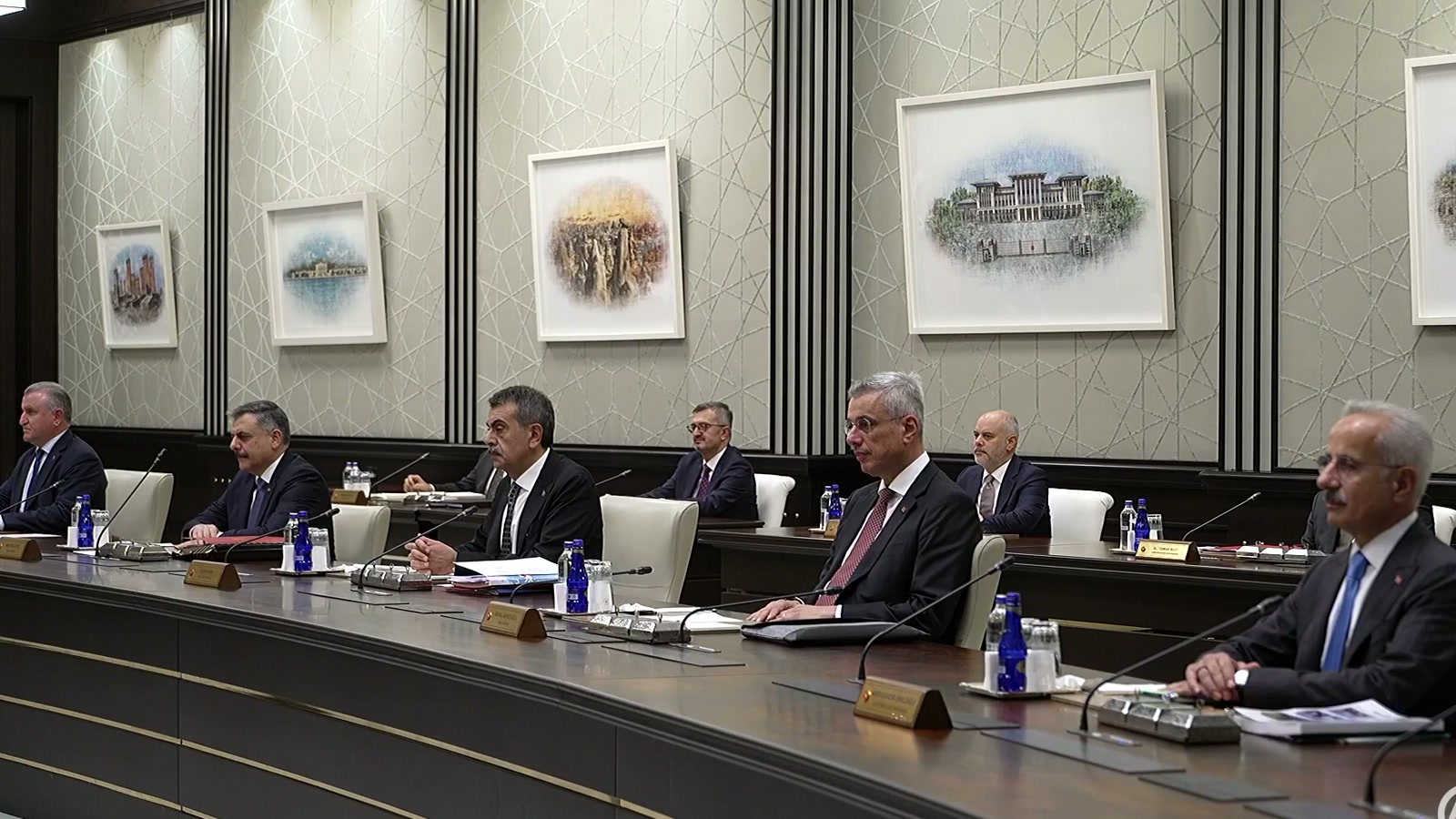 Cumhurbaşkanı Erdoğan başkanlığında toplanan Kabine