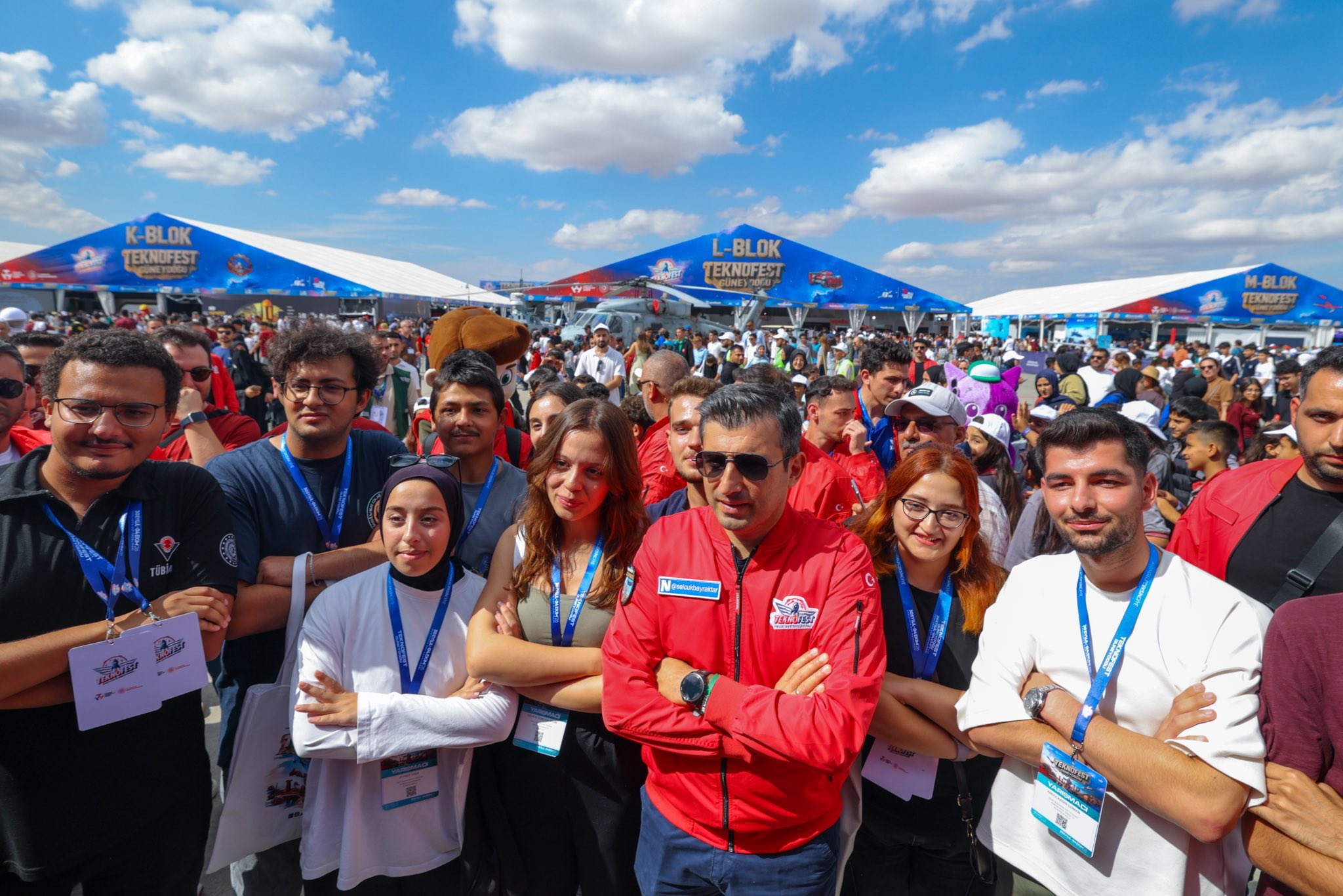 Şanlıurfa'daki festival alanında ziyaretçi yoğunluğu