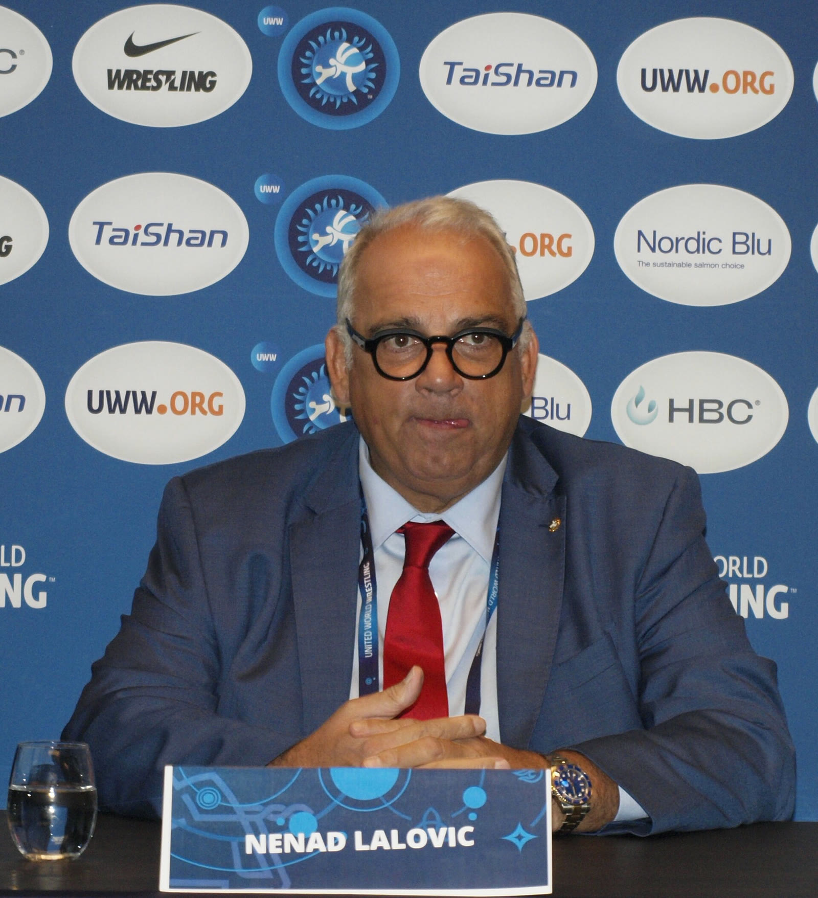 Birleşik Dünya Güreşi (UWW) Başkanı Nenad Lalovic (arşiv)