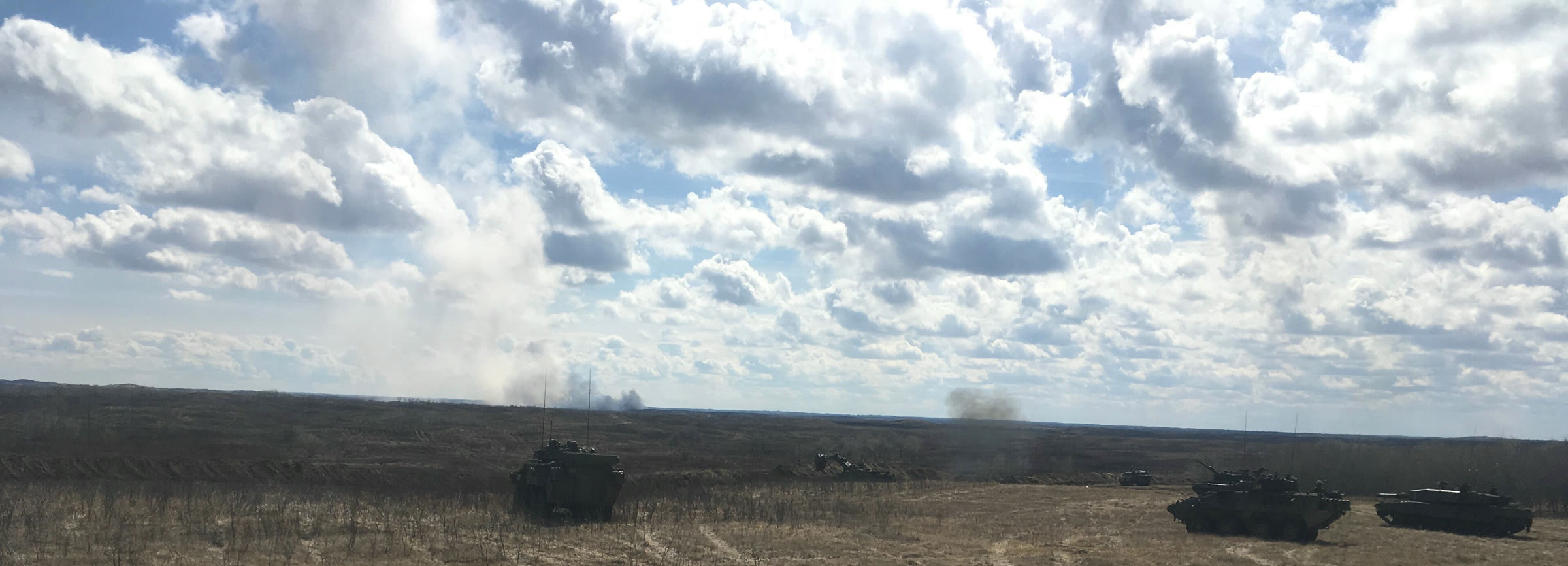 An exercise at the Wainwright Canadian Forces Base in Canada (archive)