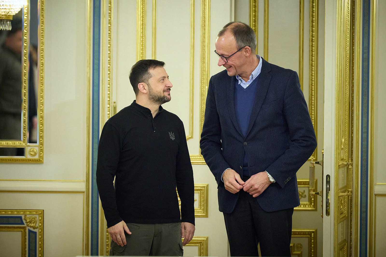 Zelenskiy ve Merz, Aralık 2024'te Kiev'de (arşiv)