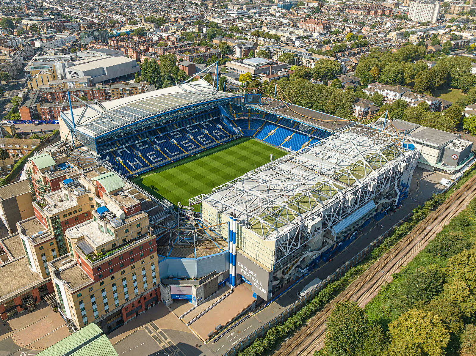 Londra'daki Stamford Bridge Stadı