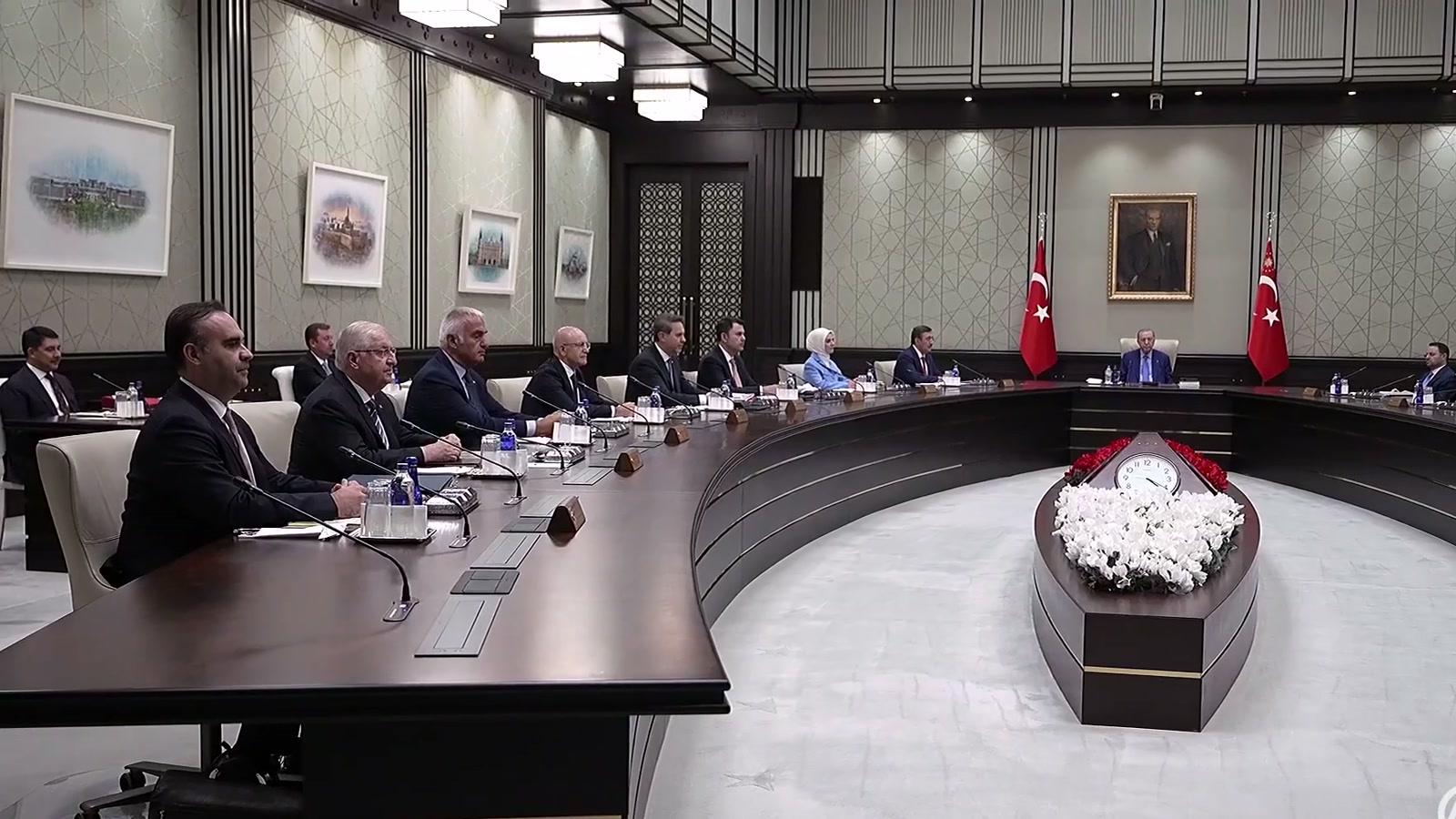 Cumhurbaşkanı Erdoğan başkanlığında toplanan Kabine