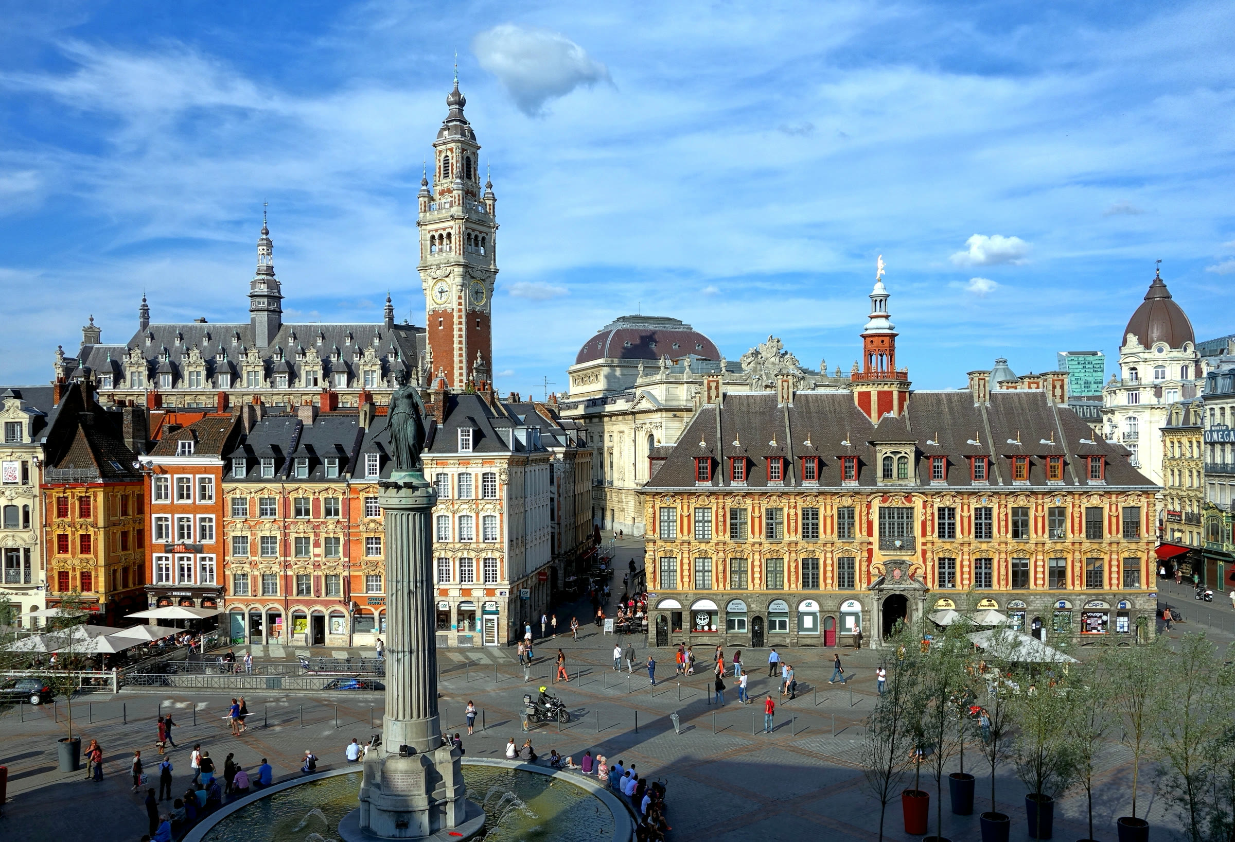 Lille’s historic Grand-Place square (file photo)