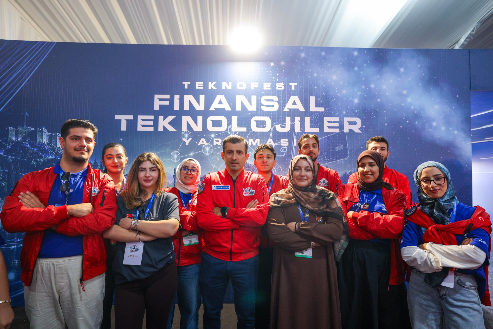 TEKNOFEST Finansal Teknolojiler Yarışması katılımcıları