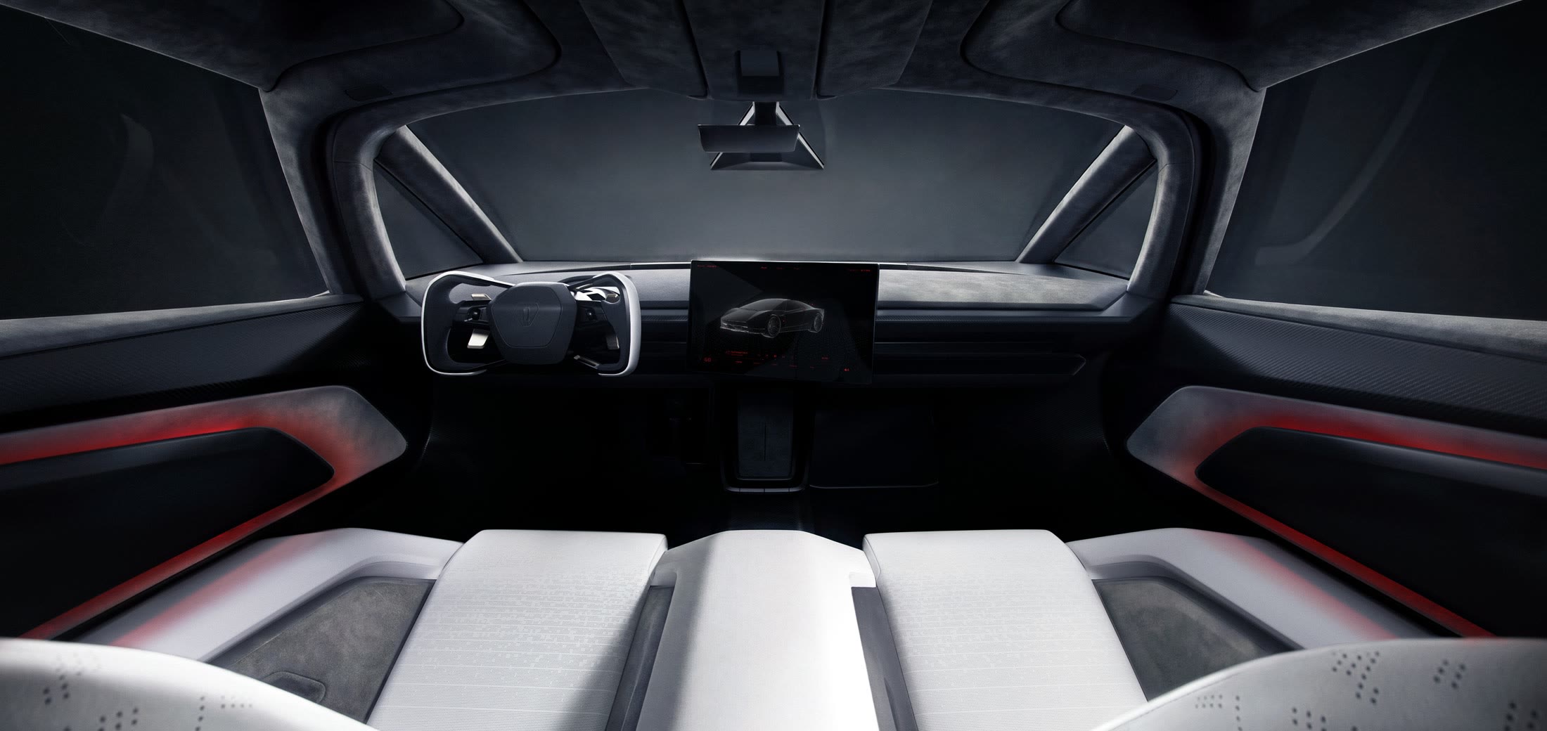 Yeni Tesla Roadster’ın kokpiti