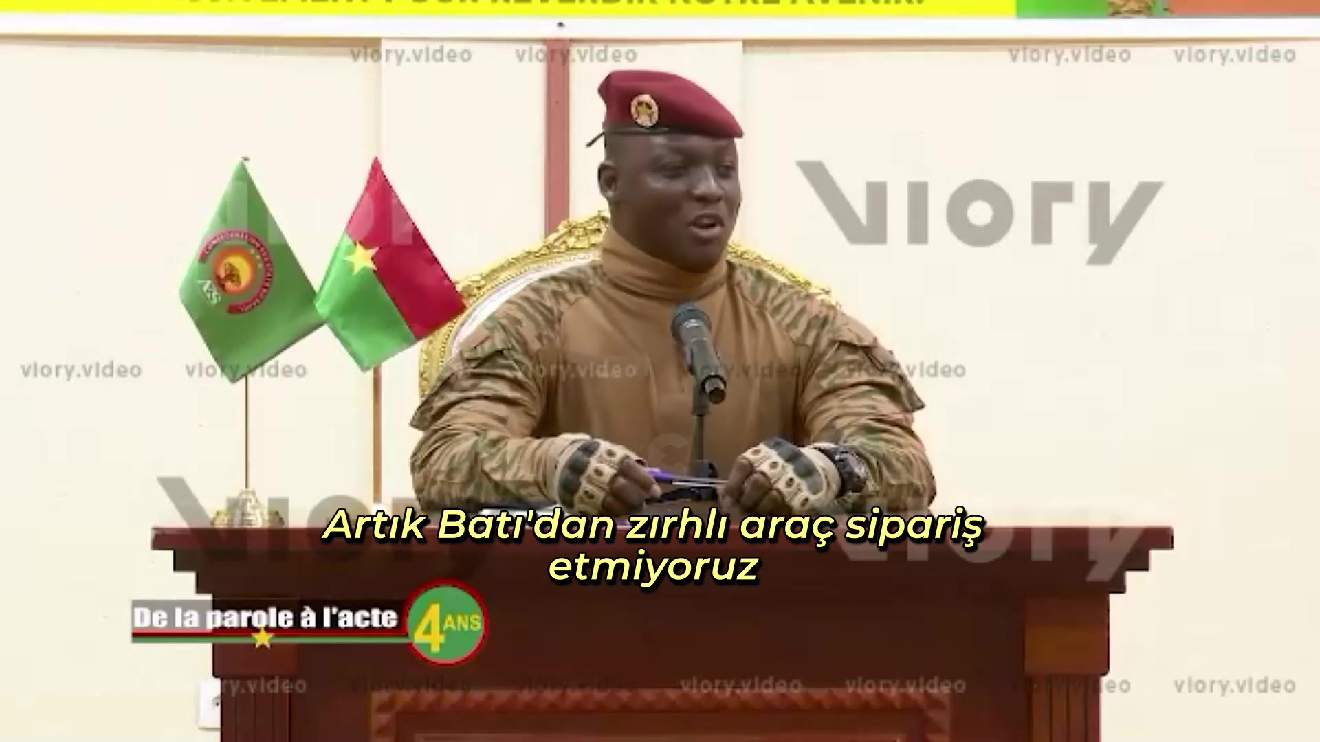 Burkina Faso zırhlı araç ithalatını durdurup yerli üretime yönelecek